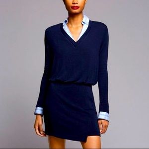 NWT Bailey 44 Billie Mixed Media Dress